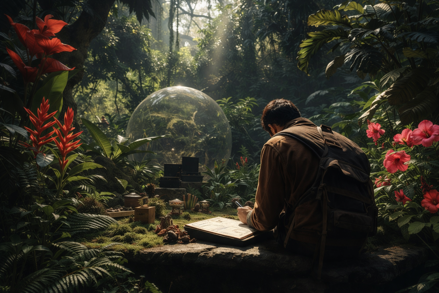 pacific swell research in the jungle